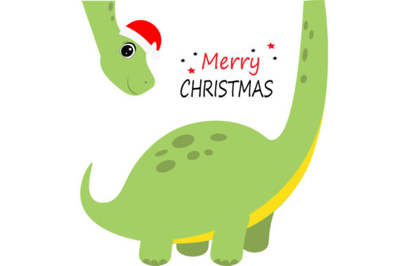 Christmas Dinosaur Svg, Cute Dinosaur Sv Graphics for Crafts