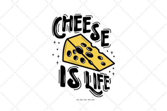 Funny Food Graphics for Crafts and Content