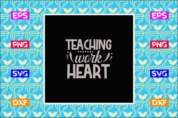 Funny Teacher SVG Design, Teaching Work Graphics