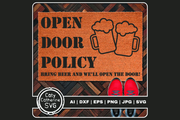 Open Door Policy Bring Beer Graphics and Crafts Review