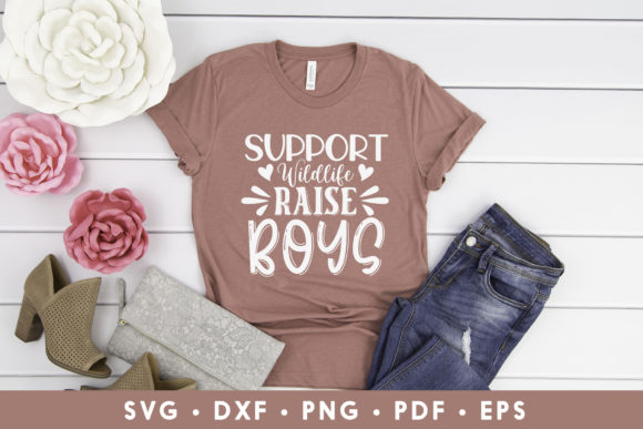 Support Wildlife Raise Funny Mom SVG Graphics & Crafts Review